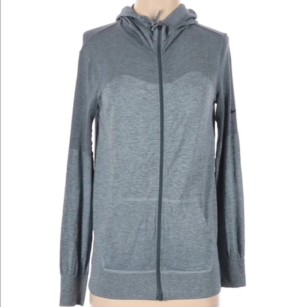 NIKE Dri fit small hooded gym yoga light jacket
